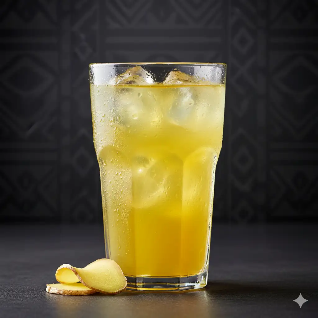 Jus de gingembre artisanal